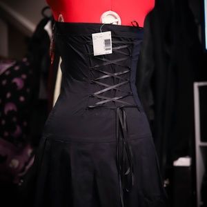 Guess Pleated Corset Dress